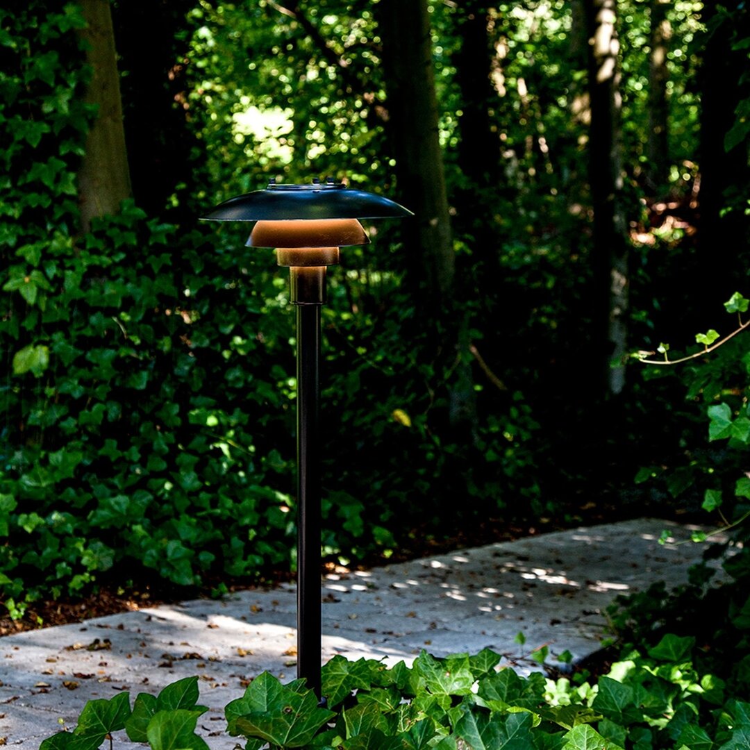 Louis Poulsen PH 3/2,5 bolder outdoor sokkellamp zwart