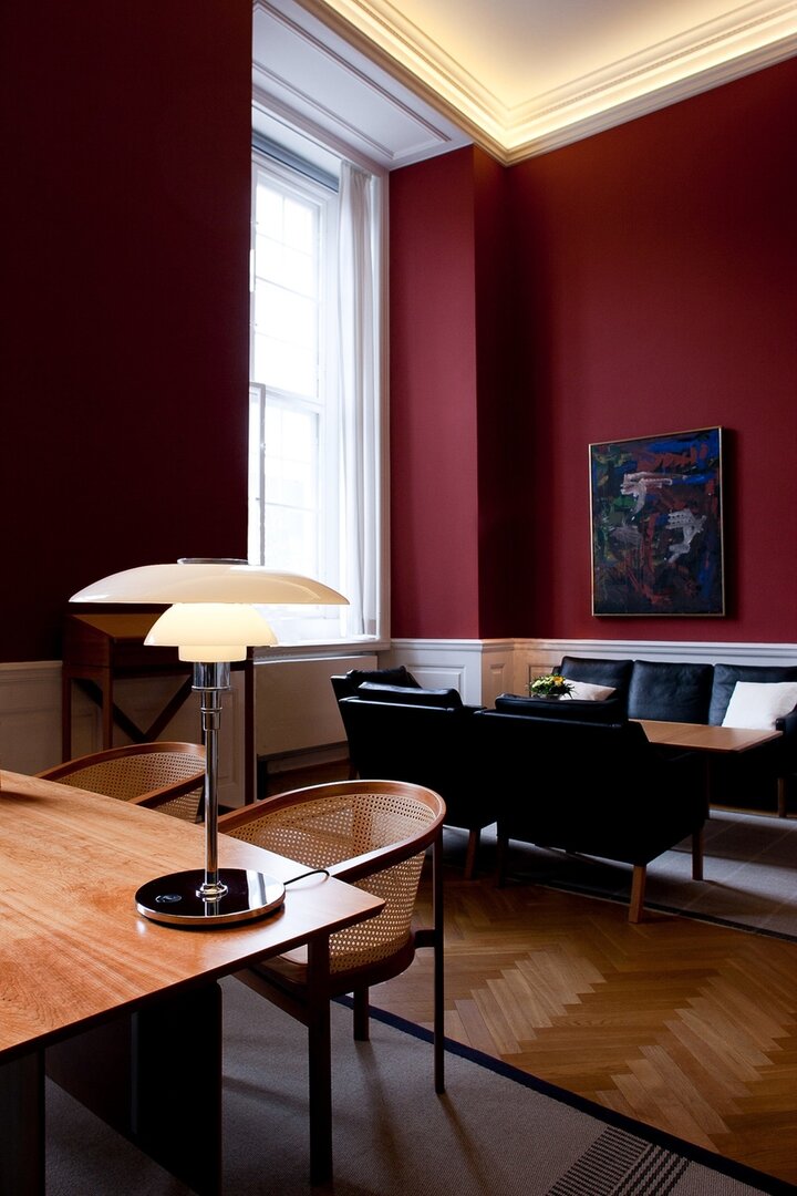 Louis Poulsen PH 4,5/3,5 tafellamp / bureaulamp chroom hoogglans