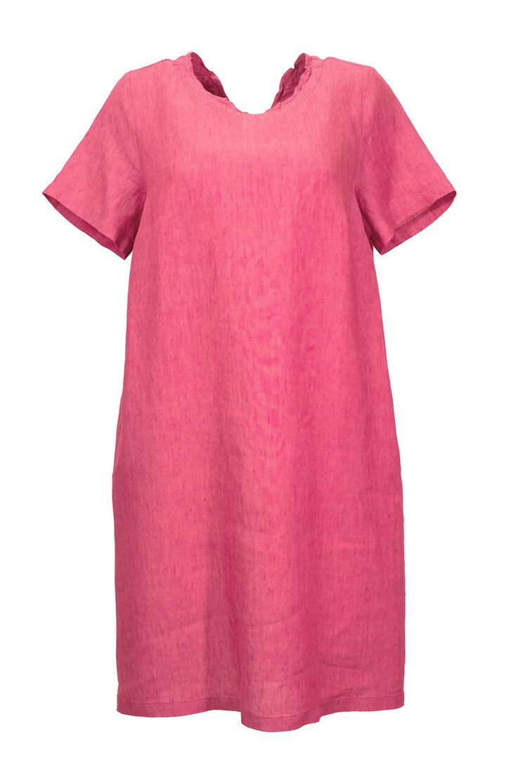 GR Nature kleding, jurk Dainava-1 pink