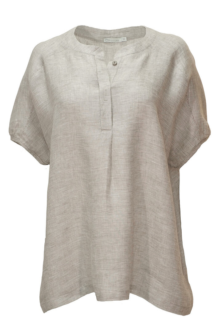 V&ecirc;tements GR Nature, chemisier Vovere-1 lightgrey