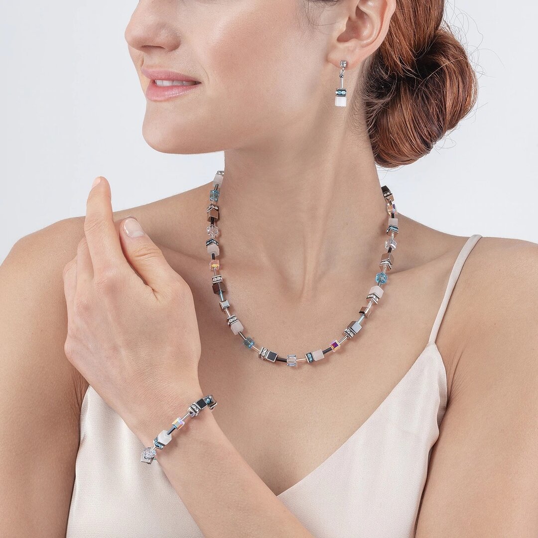 Coeur de Lion Ketting 4012/ /2000 Aqua
