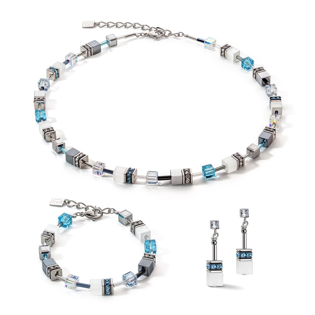 Coeur de Lion Ketting 4012/ /2000 Aqua