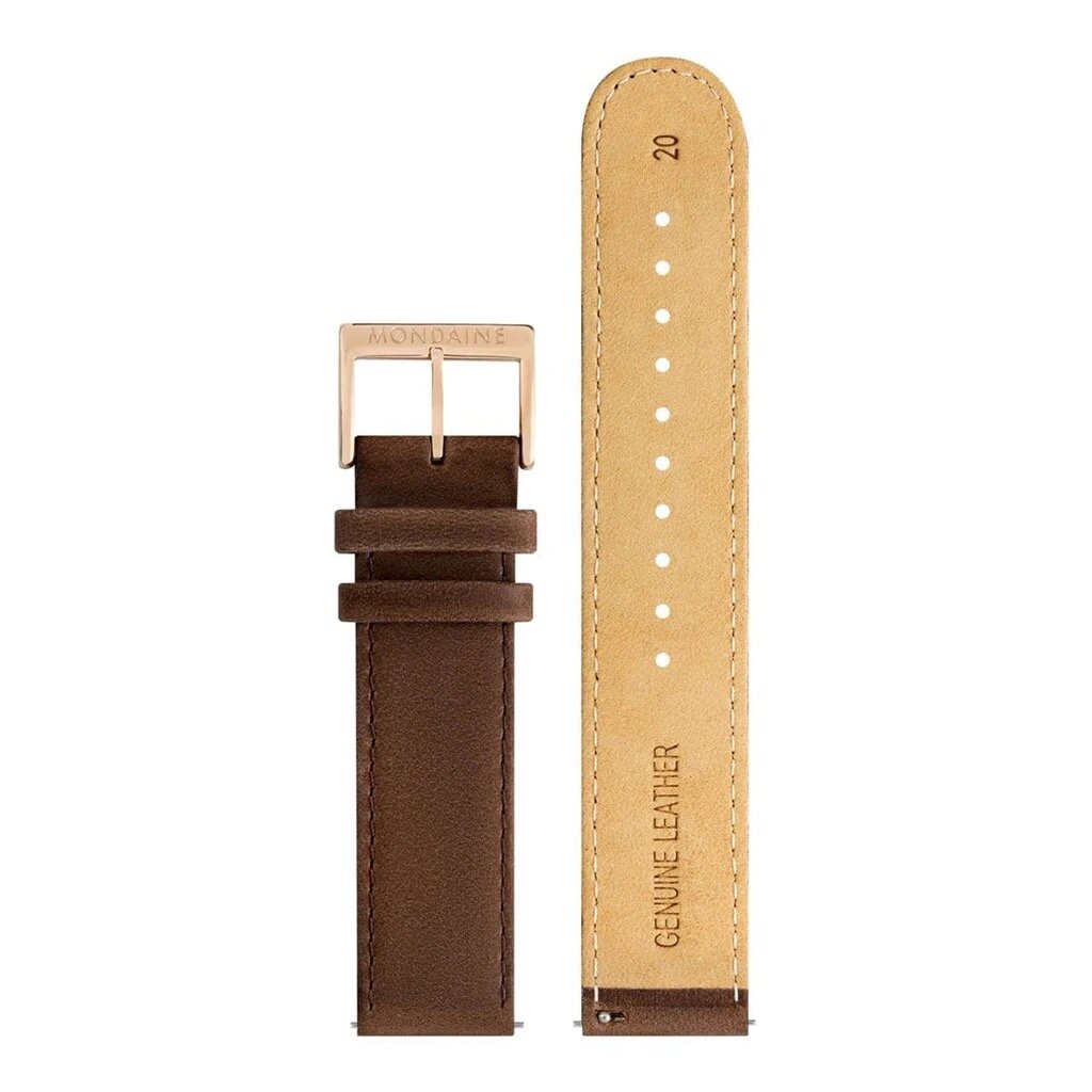 Mondaine Watch evo2 rose gold 40 mm.