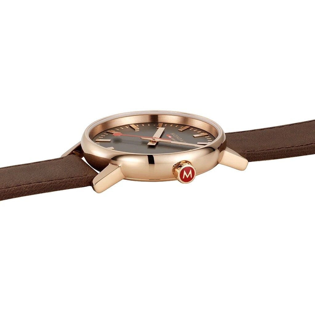 Mondaine Watch evo2 rose gold 40 mm.