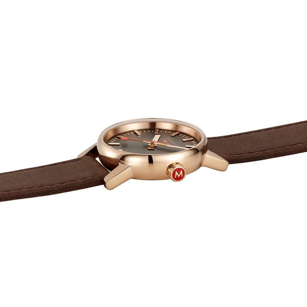 Mondaine Horloge evo2 ros&eacute; goud 30 mm