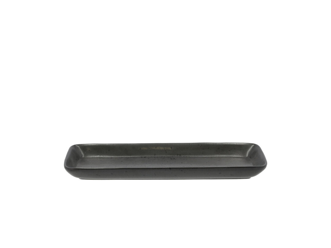Bitz servies dienblad / serveerbord 38 cm grijs 15819
