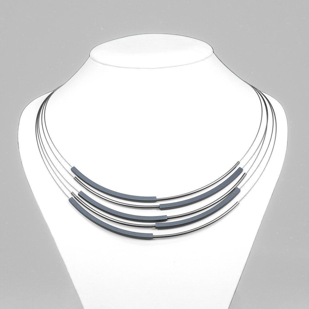 Step by Step ketting blauw 600376