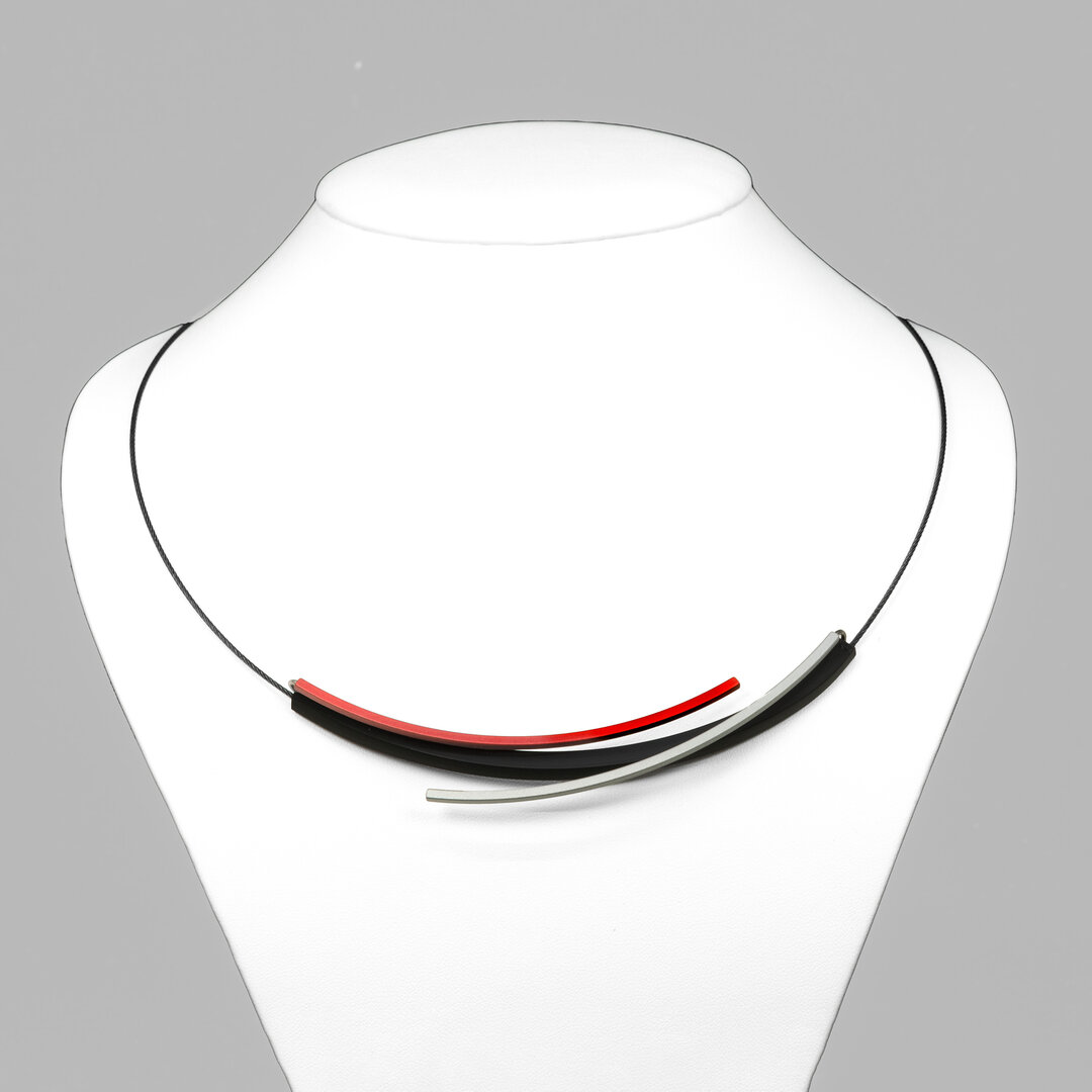 Step by Step ketting rood 601046