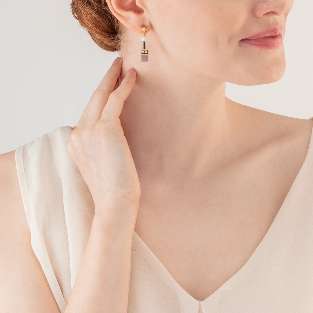 Coeur de Lion oorbellen 4905/ /1100 Brown