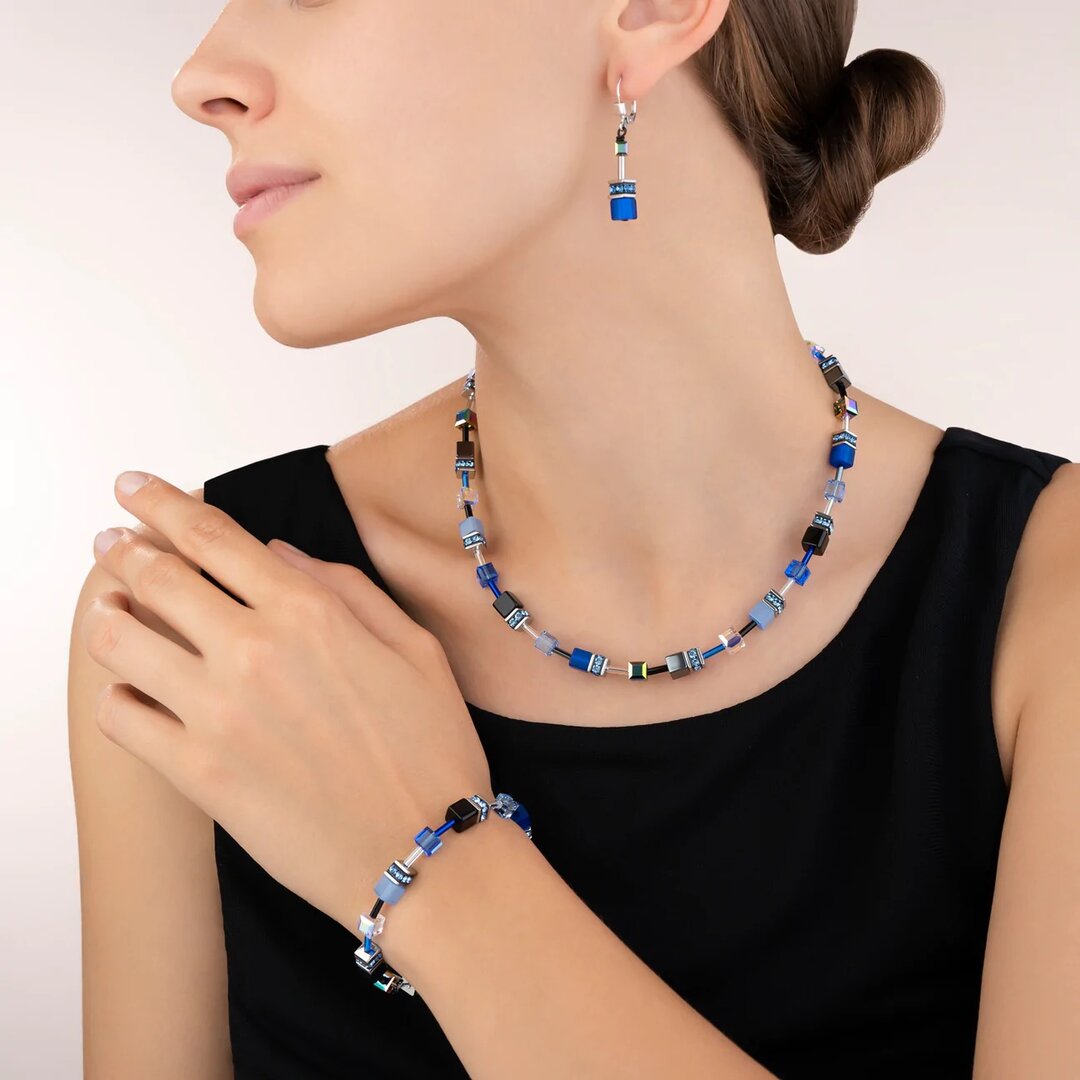 Coeur de Lion Ketting 4014/ /0712 Blue-Grey