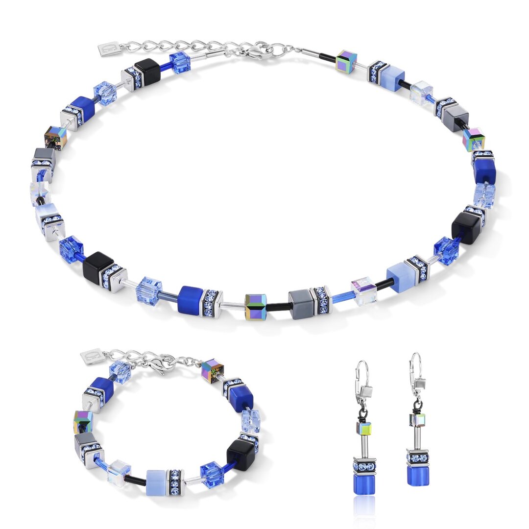 Coeur de Lion Ketting 4014/ /0712 Blue-Grey