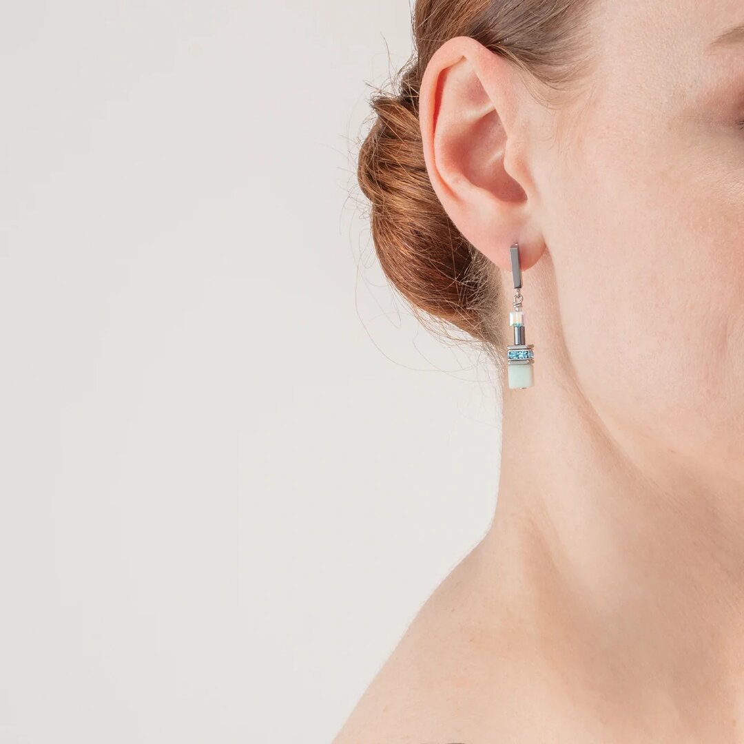 Coeur de Lion oorbellen Multiwear 4510/ /0522 Mint green