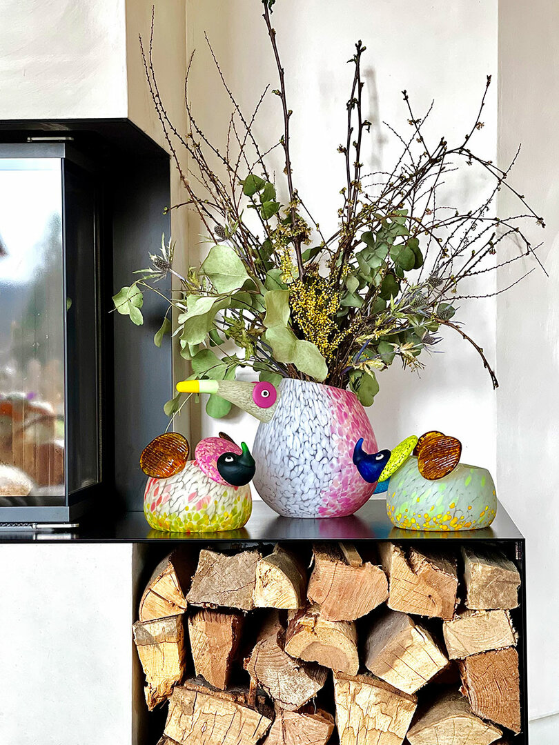 Borowski Conan theelicht groen glas