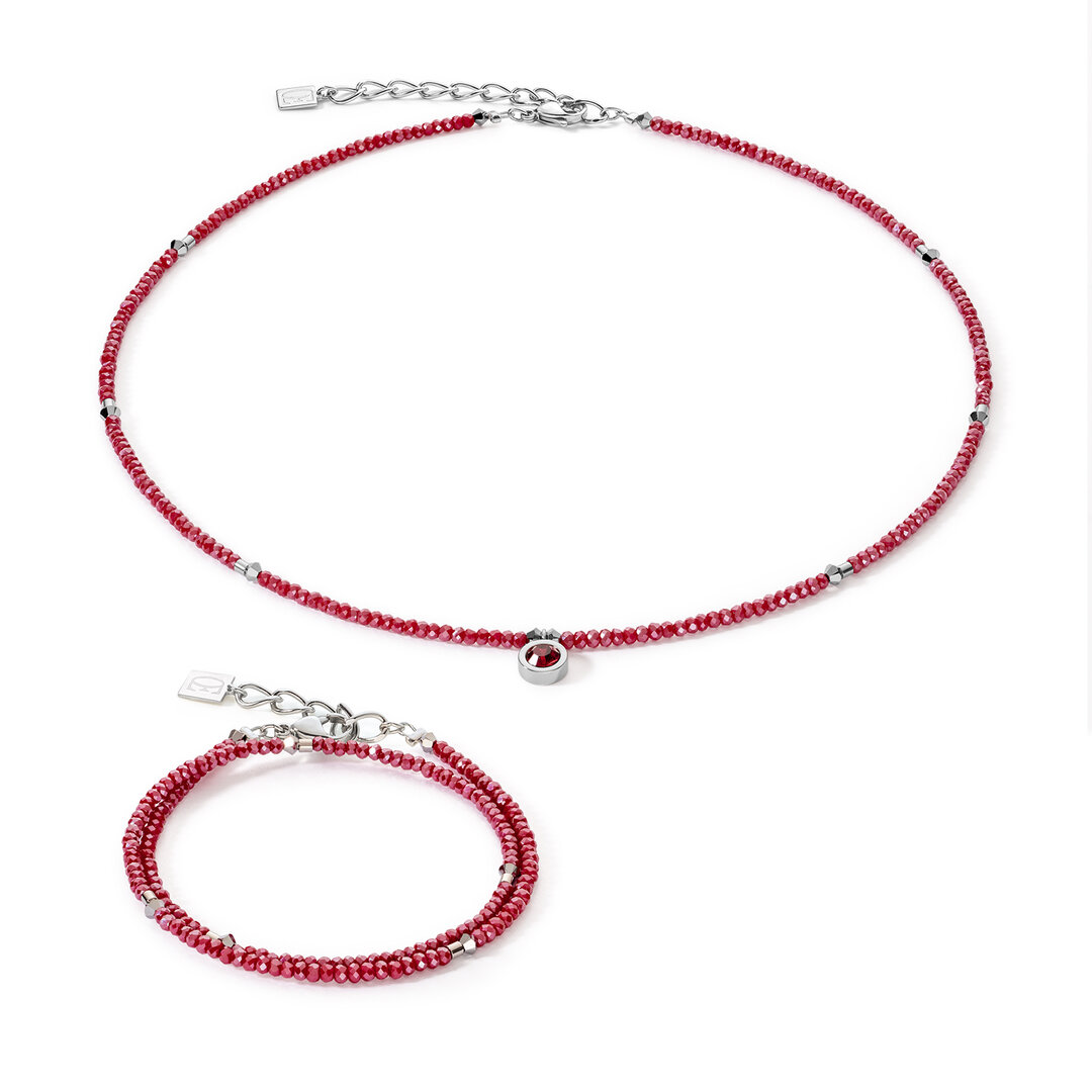 Coeur de Lion armband 5033/ /0300 Red