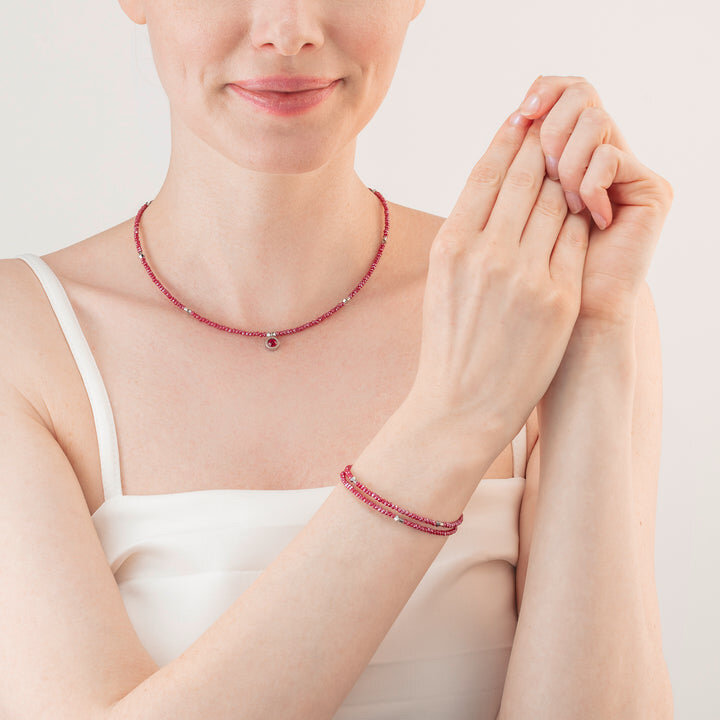 Coeur de Lion armband 5033/ /0300 Red