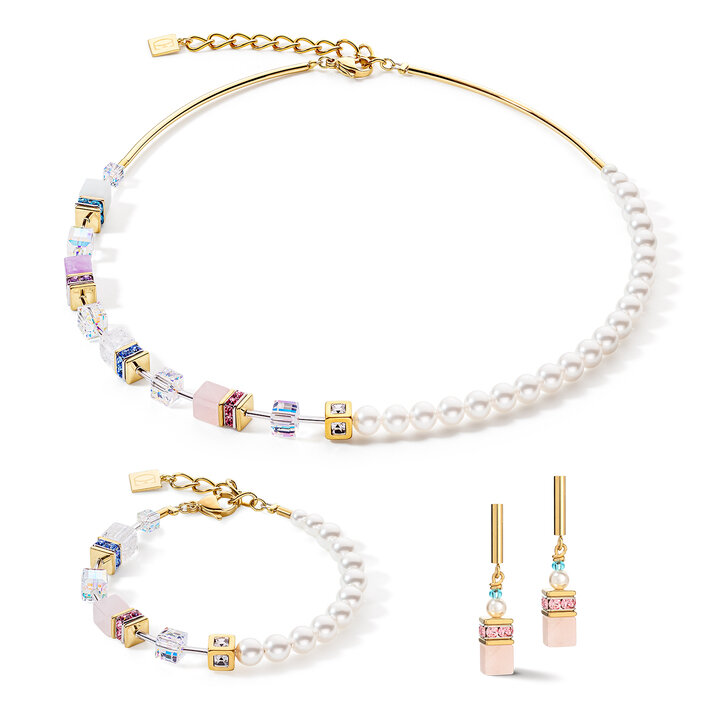 Coeur de Lion Ketting 5086/ /1522 Multicolour Pastel 1