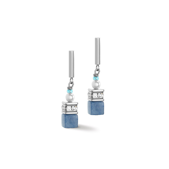 Coeur de Lion oorbellen Multiwear 5086/ /0737 Blue-Aqua