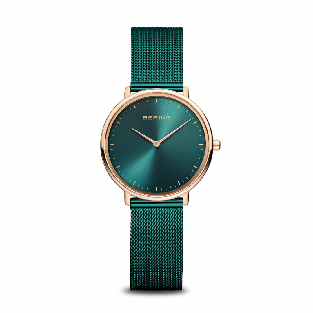 Bering Horloge Ultra Slim Rosegoud Gepolijst 15729-868