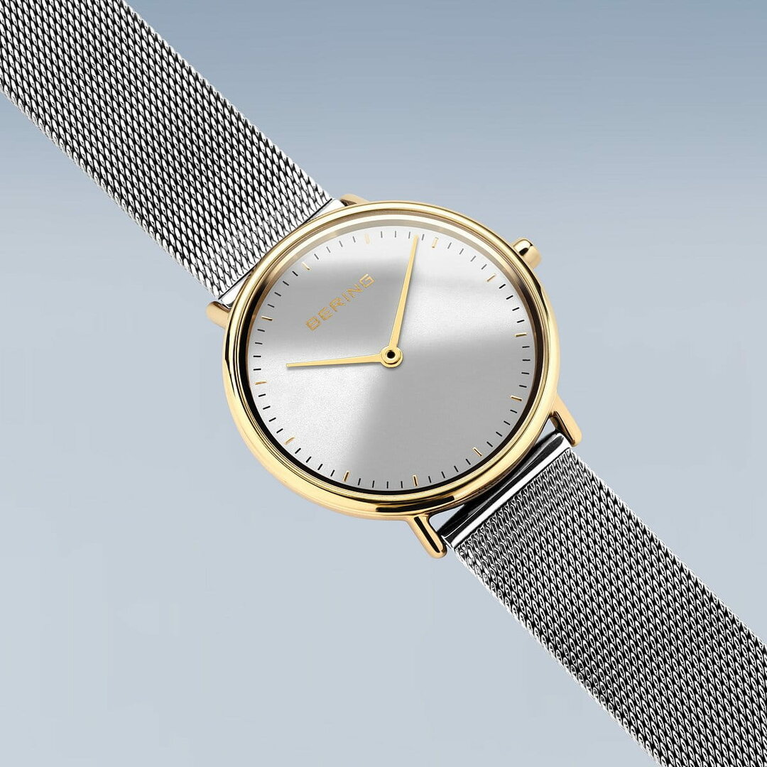Bering Horloge Ultra Slim Goud Gepolijst 15729-010