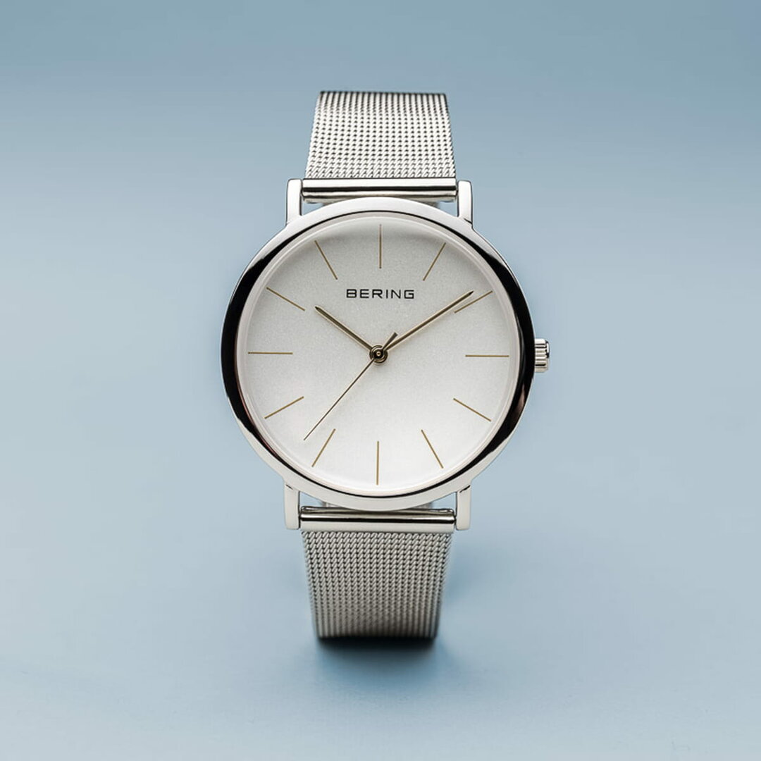 Bering Horloge Classic Zilver Gepolijst 13436-001
