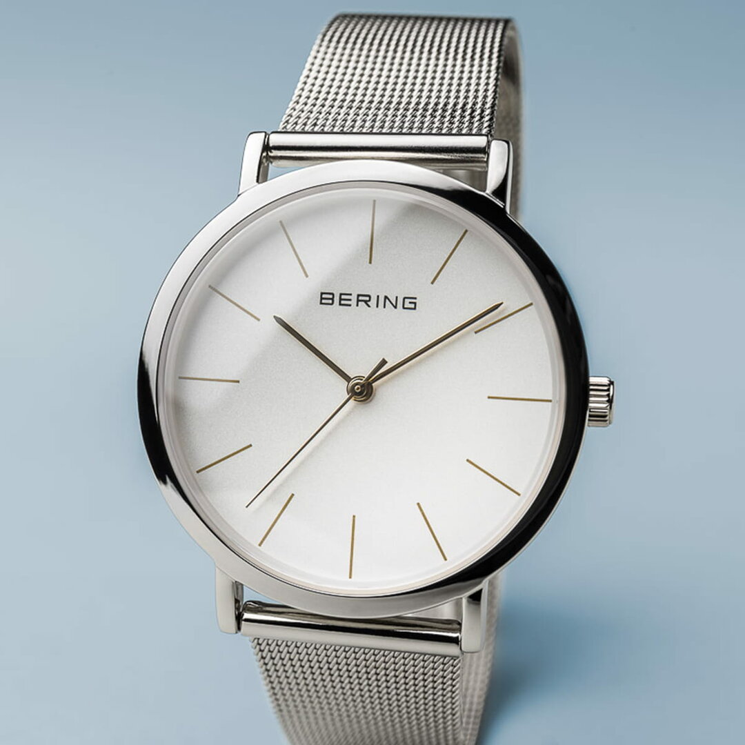 Bering Horloge Classic Zilver Gepolijst 13436-001