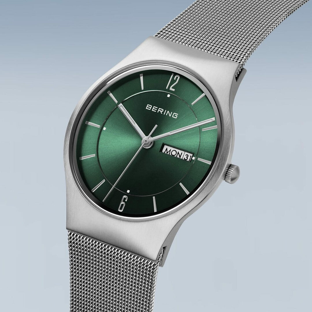 Buy Bering Watch Classic Silver Brushed Polished De Blaker exclusief