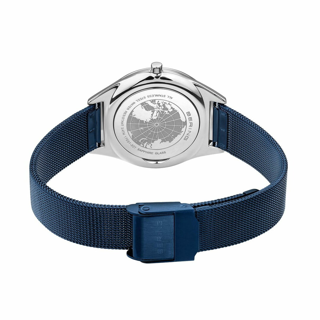 Bering Horloge Ultra Slim Zilver Gepolijst 17031-307