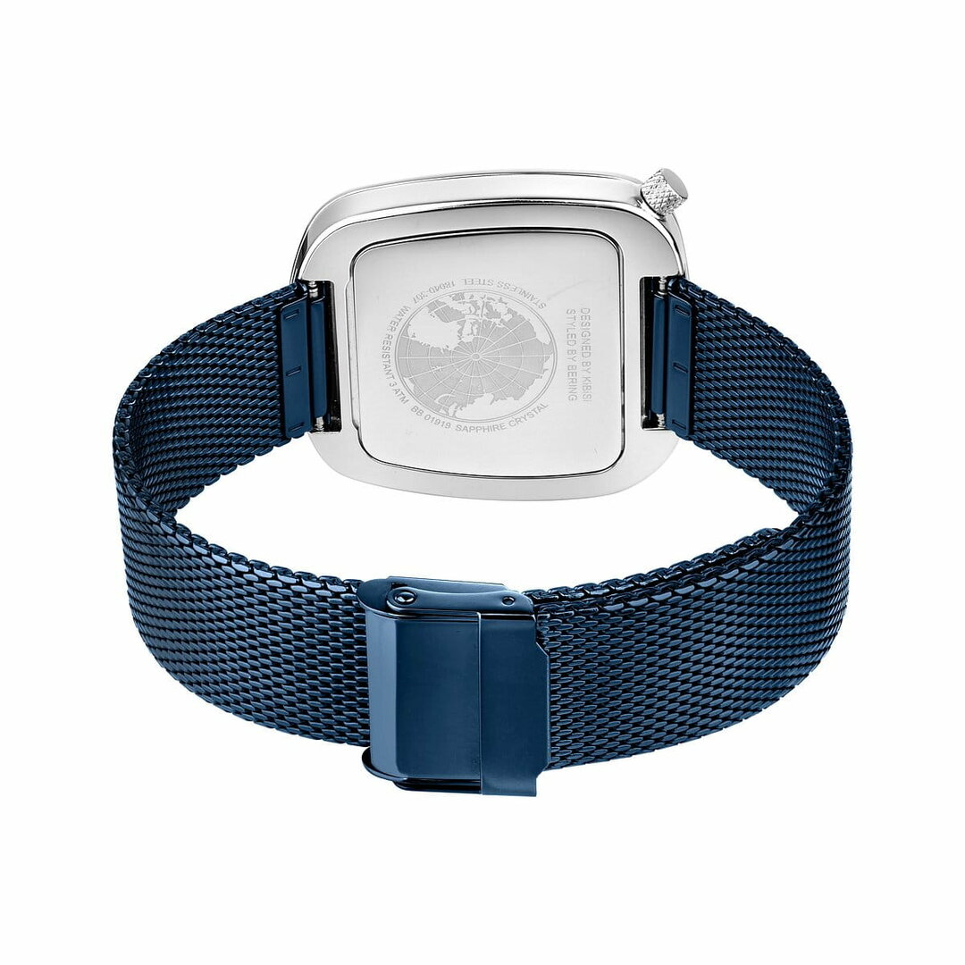 Bering Watch Pebble Silver Polished 18040-307 Unisex