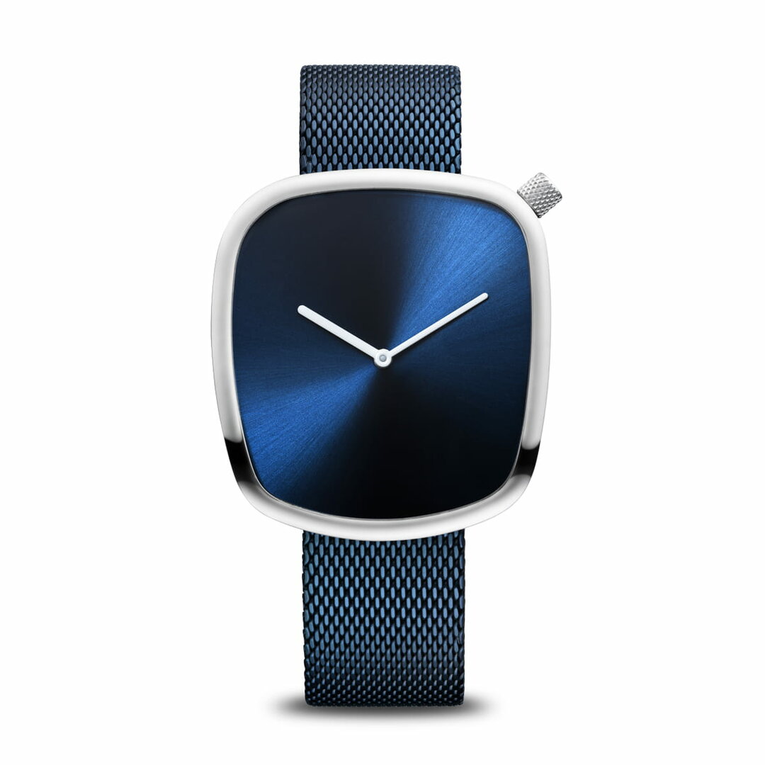 Bering Watch Pebble Silver Polished 18040-307 Unisex