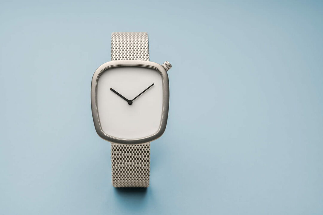 Bering Horloge Zilver Geborsteld pebble 18034-004 Dames