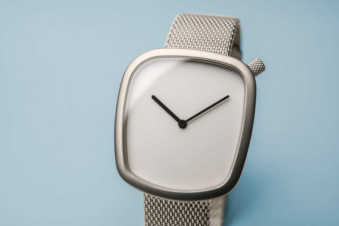 Bering Horloge Zilver Geborsteld pebble 18034-004 Dames