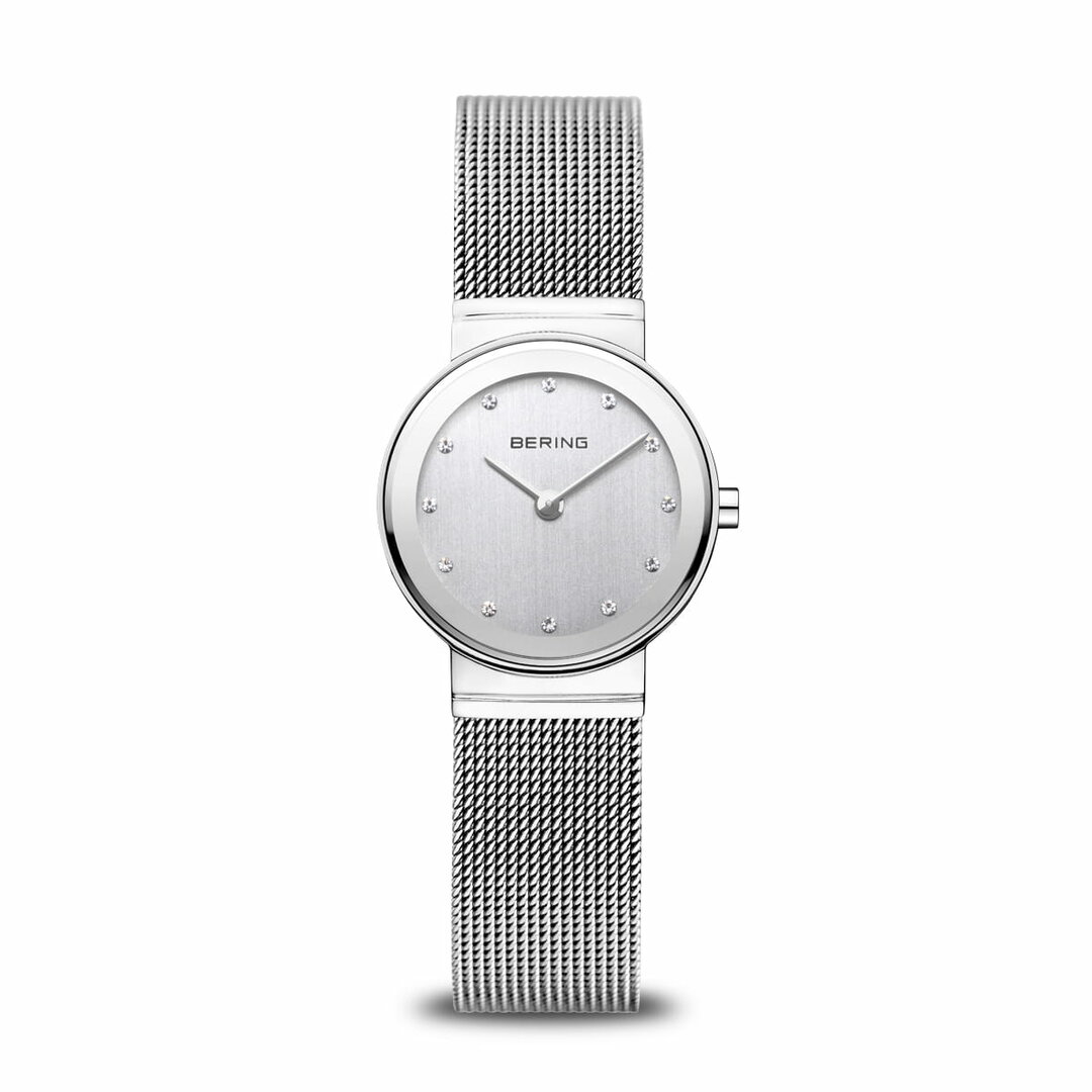 Bering Horloge Classic Zilver Gepolijst 10126-000 Dames