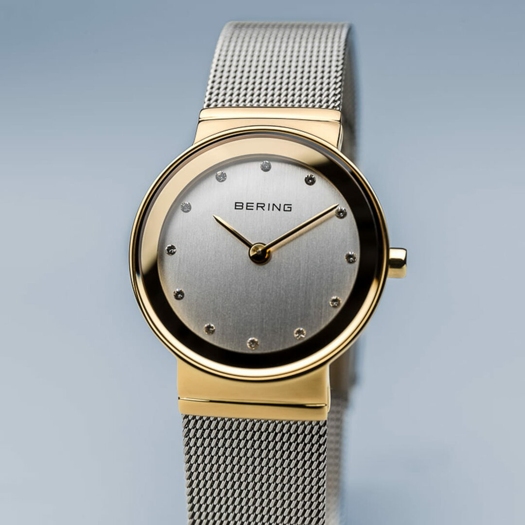 Bering Horloge Classic Goud Gepolijst 10126-001 Dames