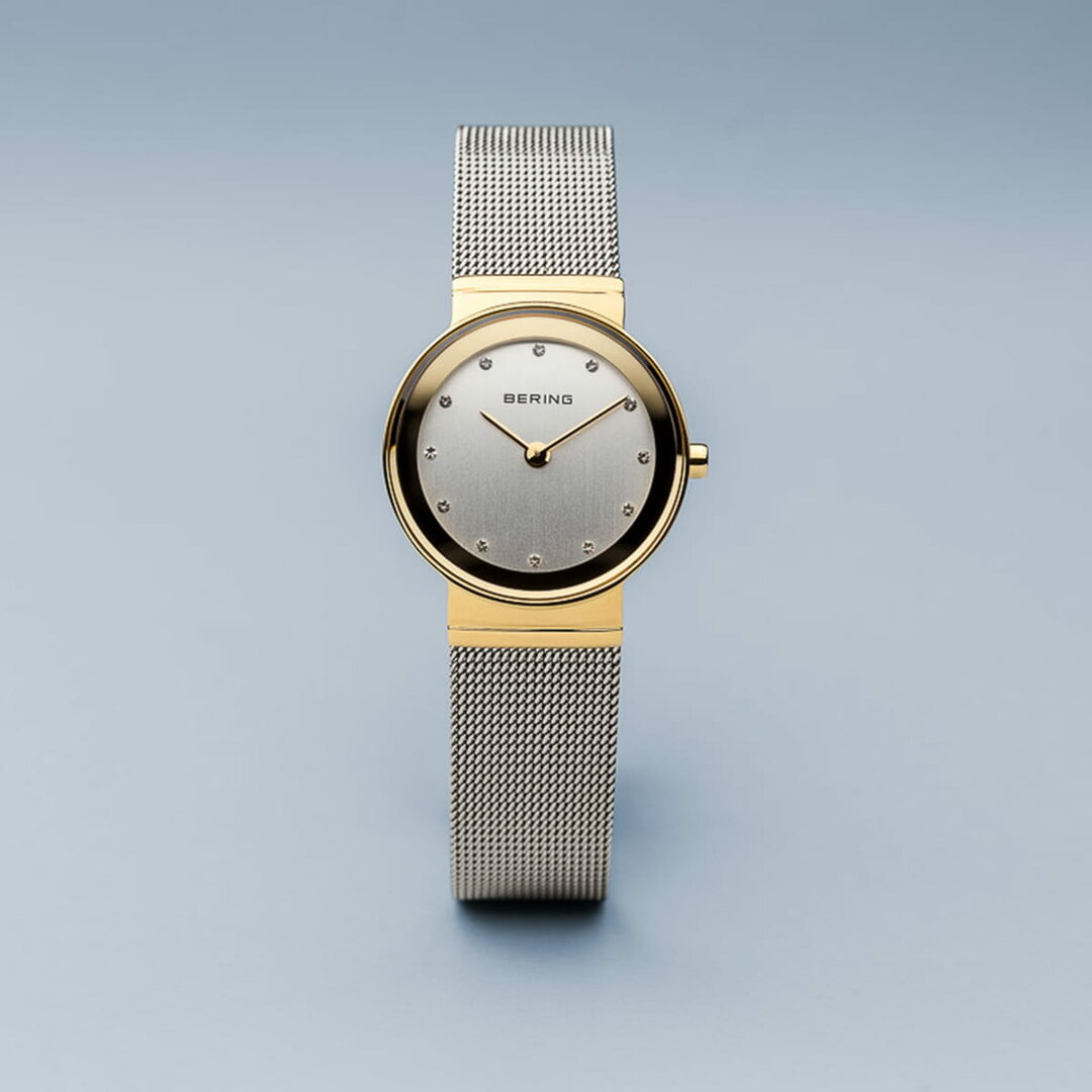 Bering Horloge Classic Goud Gepolijst 10126-001 Dames