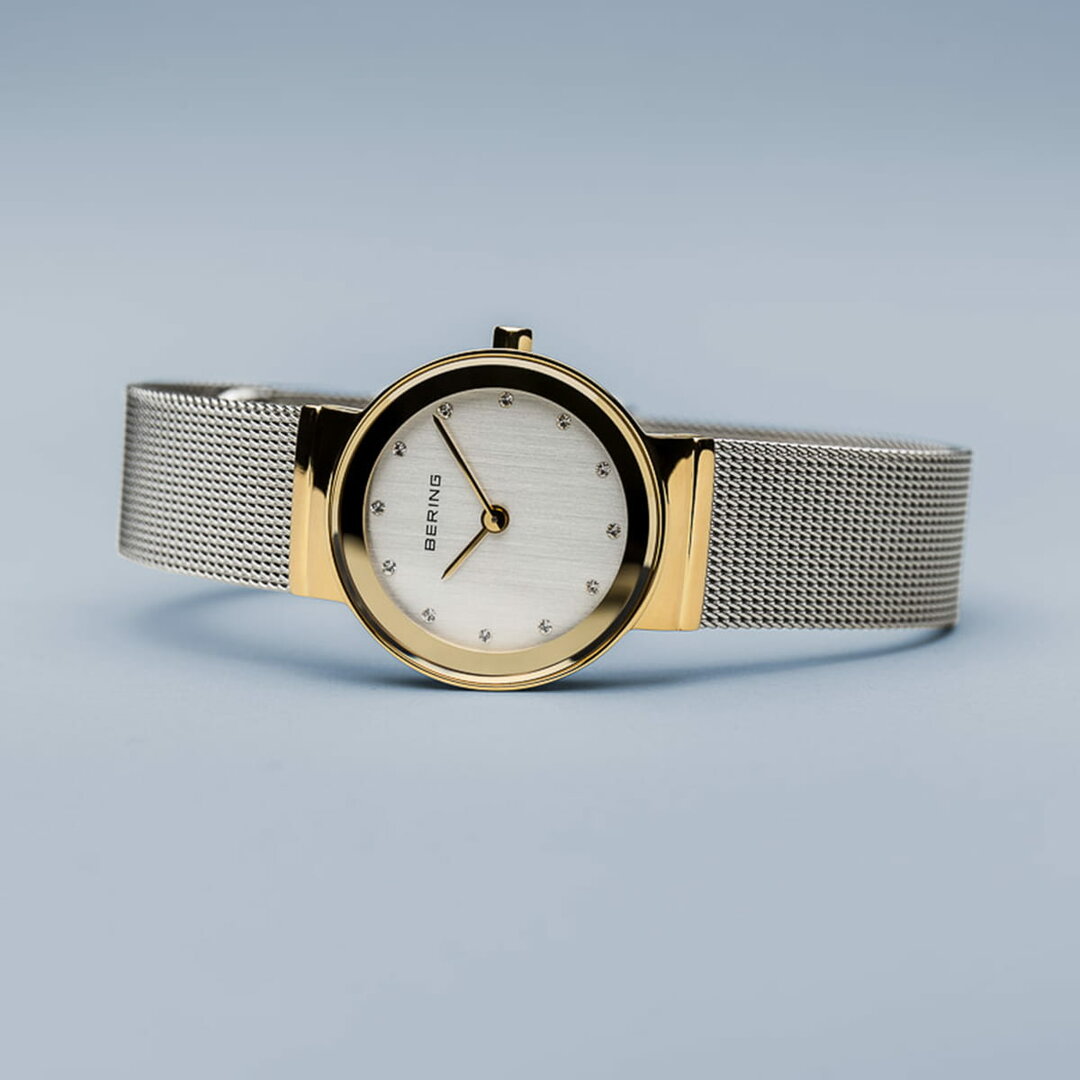 Bering Horloge Classic Goud Gepolijst 10126-001 Dames