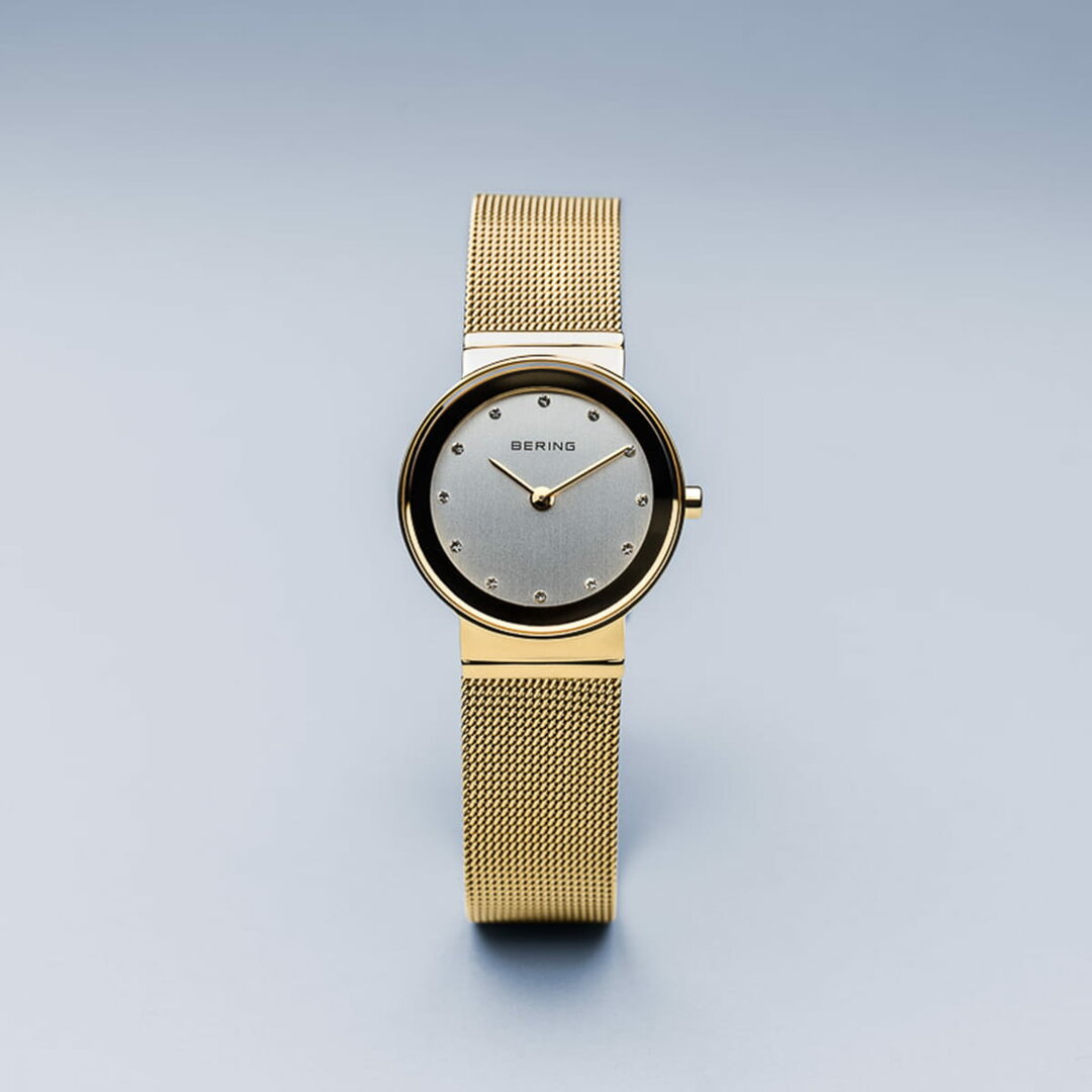 Bering Horloge Classic Goud Gepolijst 10126-334 Dames