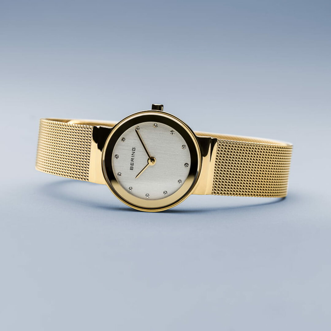 Bering Horloge Classic Goud Gepolijst 10126-334 Dames
