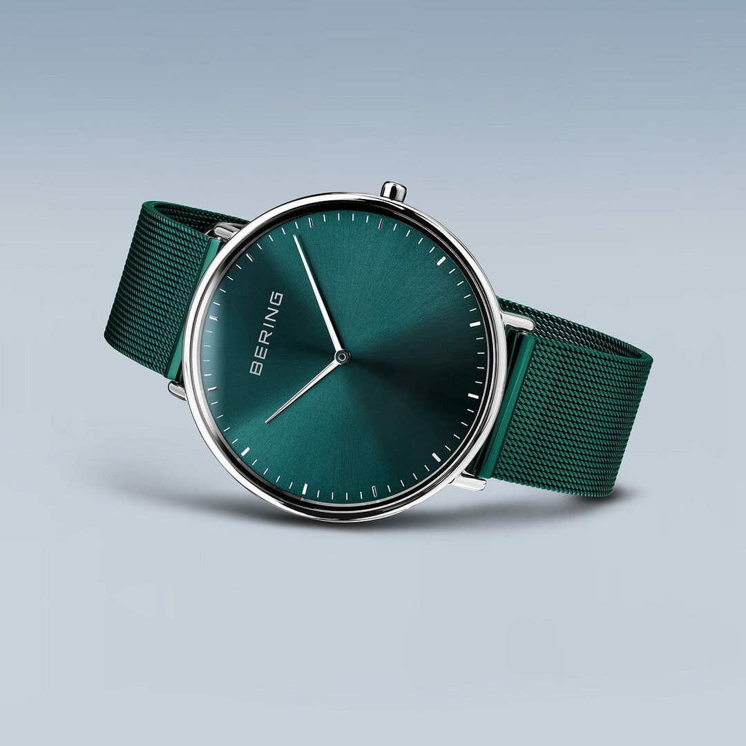 Bering Horloge Ultra Slim&nbsp;Zilver Gepolijst&nbsp;15739-808&nbsp;Dames