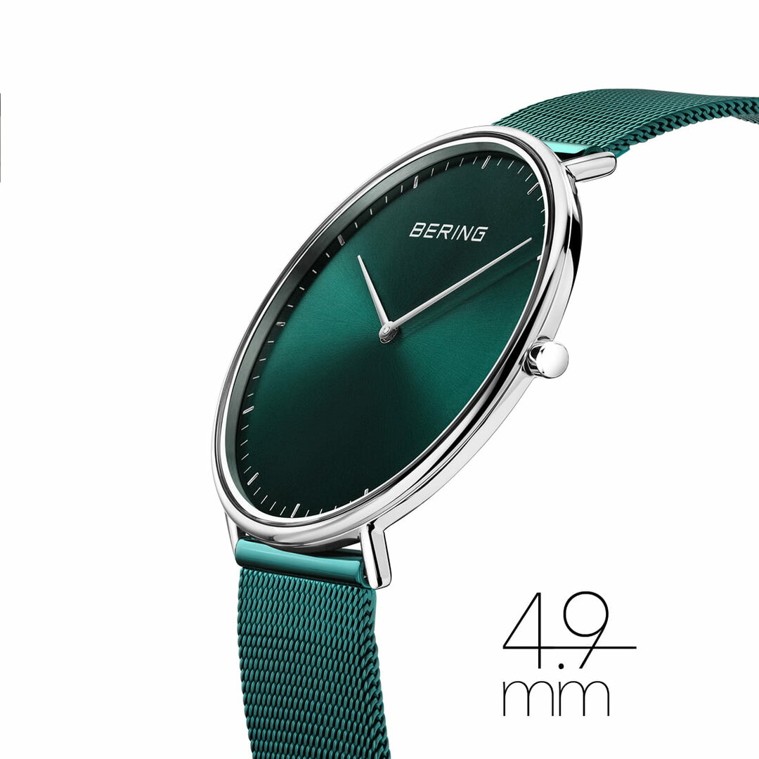 Bering Horloge Ultra Slim&nbsp;Zilver Gepolijst&nbsp;15739-808&nbsp;Dames