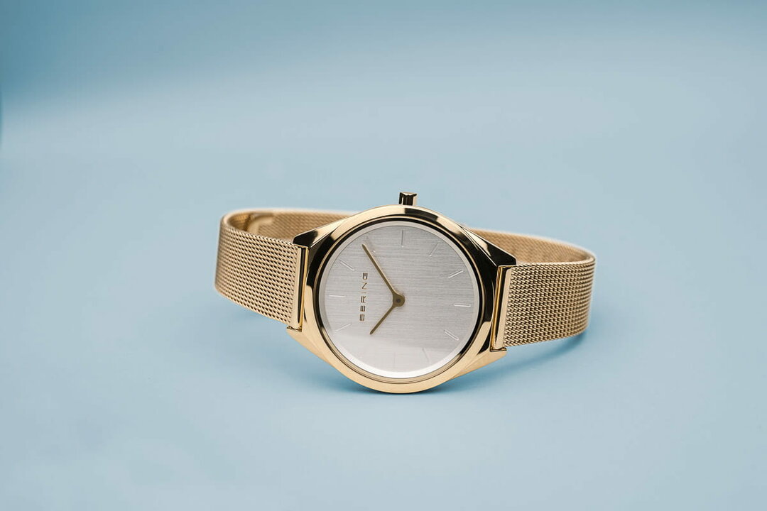 Bering Horloge Ultra Slim Goud Gepolijst 17031-334&nbsp;Dames/Heren