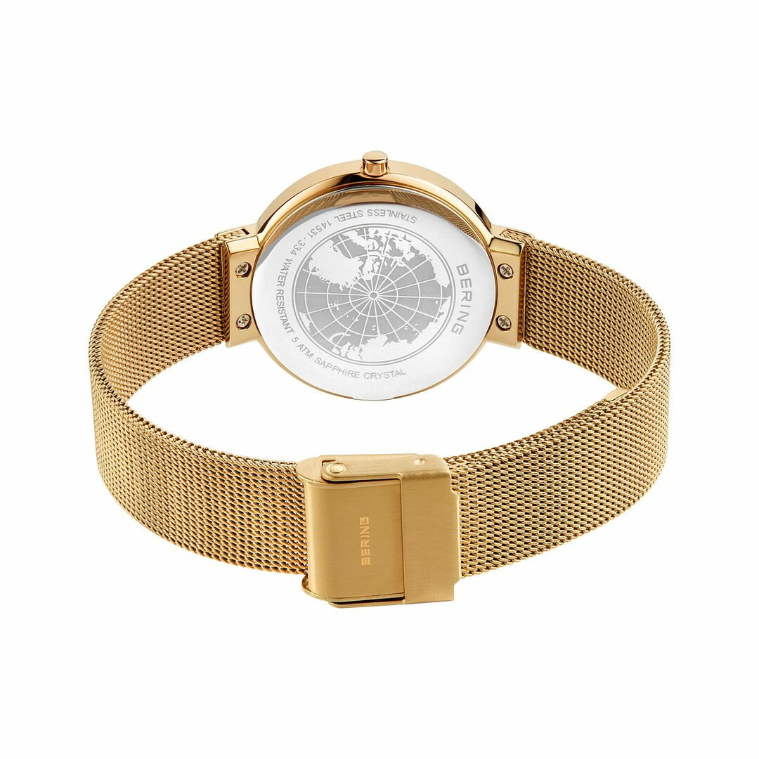 Bering Horloge Classic Goud Gepolijst/Geborsteld 14531-334 Dames