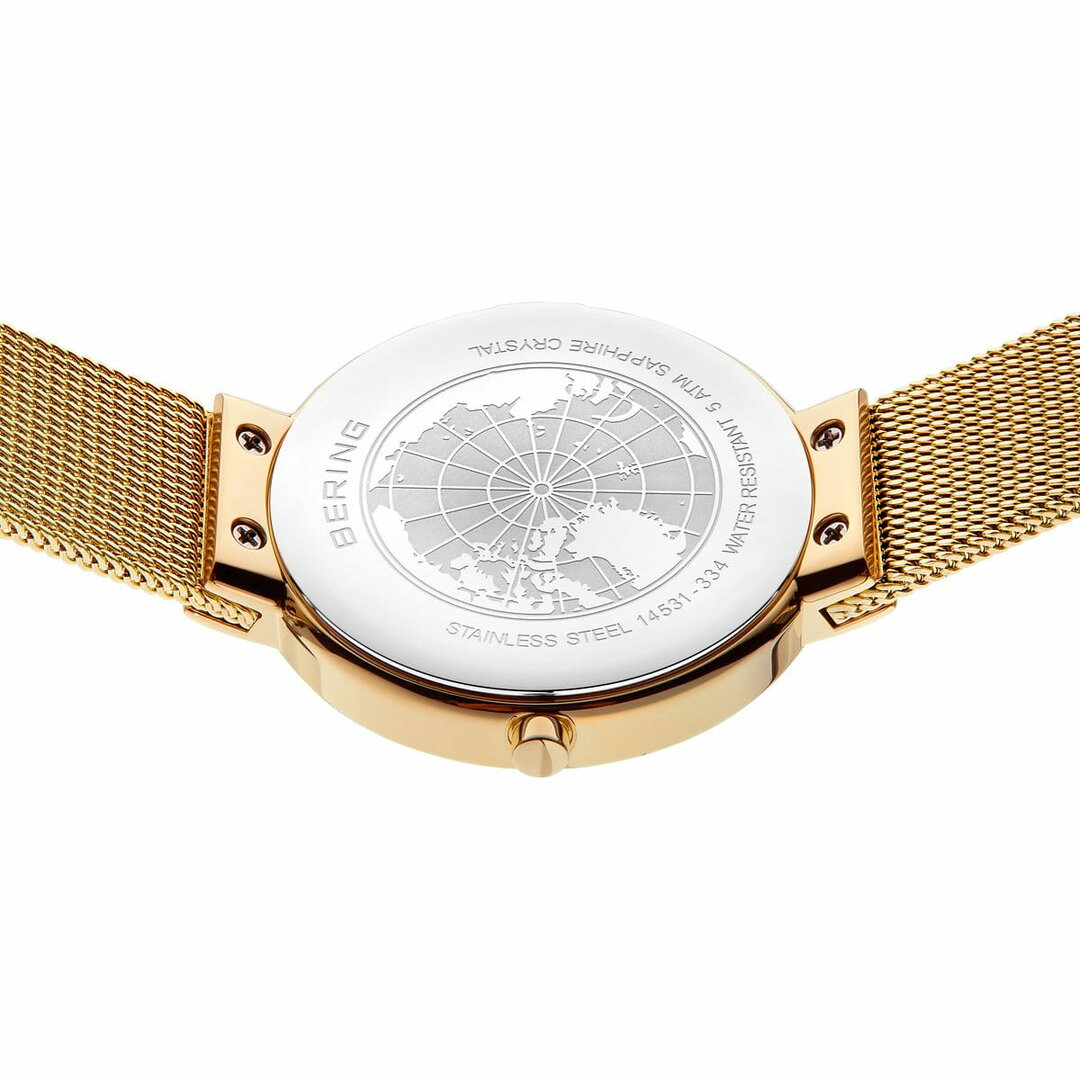 Bering Horloge Classic Goud Gepolijst/Geborsteld 14531-334 Dames