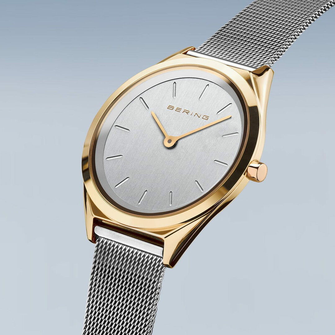 Bering Horloge Ultra Slim Goud Gepolijst 17031-010&nbsp;Dames