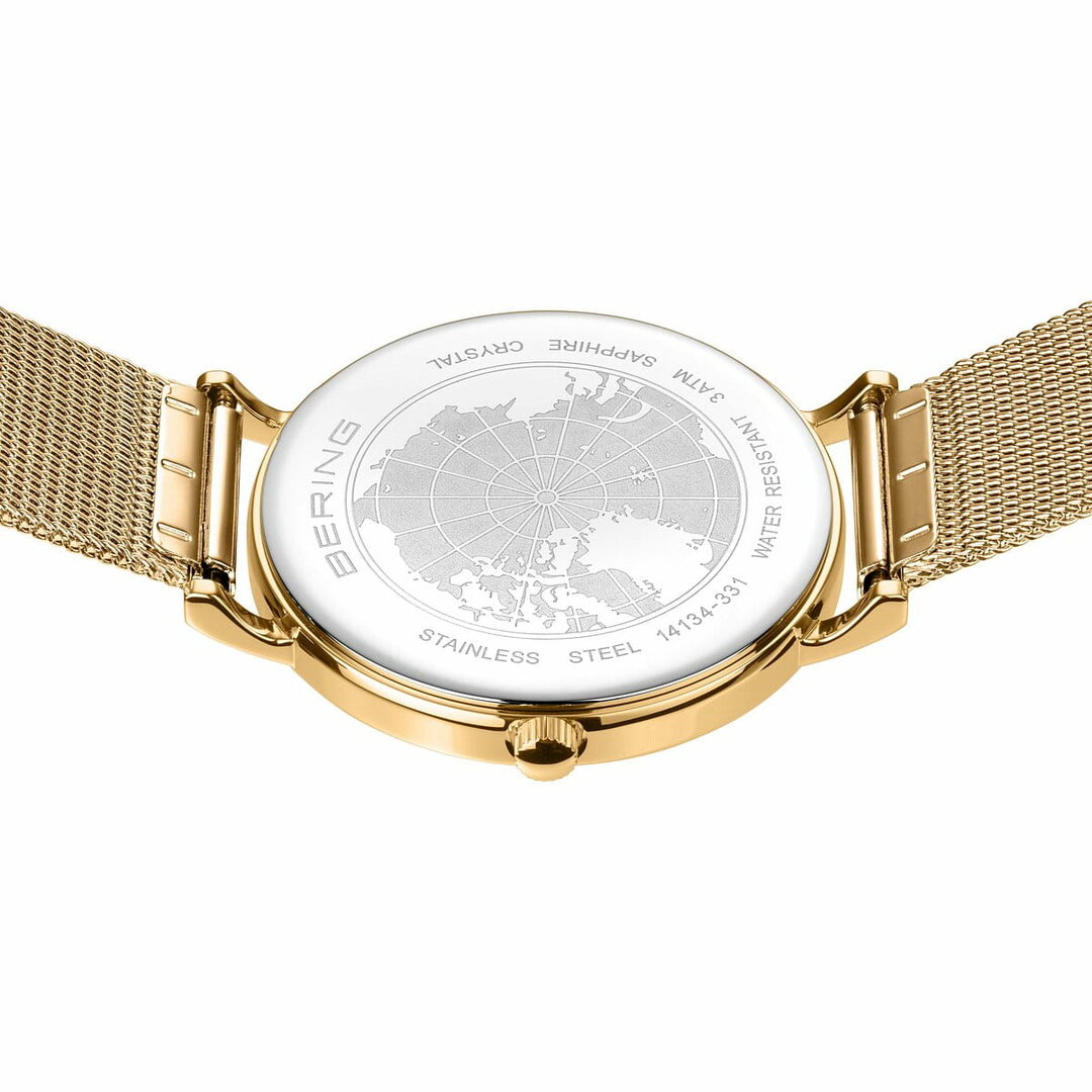 Bering Horloge Classic Goud Gepolijst 14134-331 Dames
