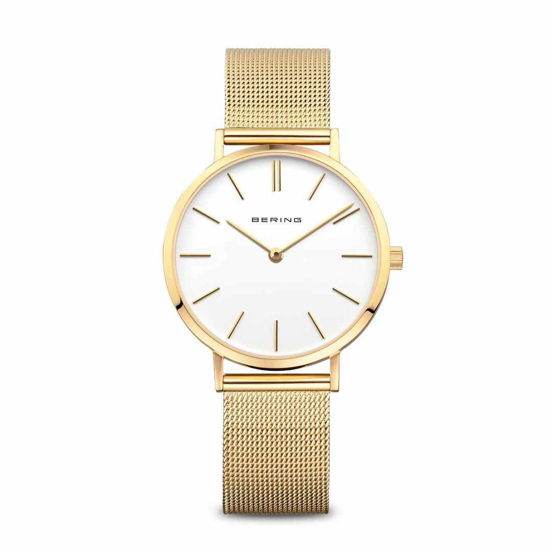 Bering Horloge Classic Goud Gepolijst 14134-331 Dames