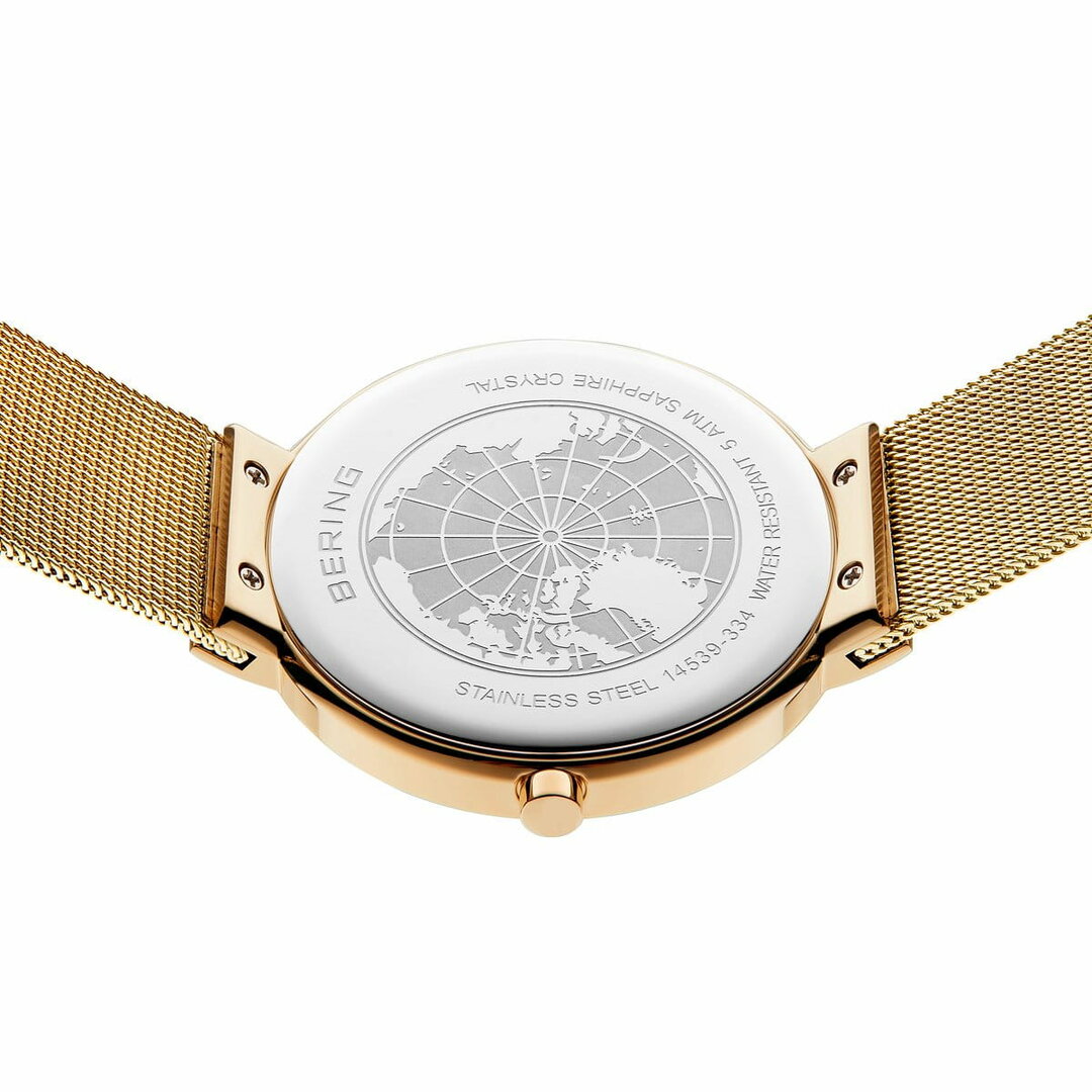 Bering Horloge Classic Goud Gepolijst/Geborsteld 14539-334 Dames