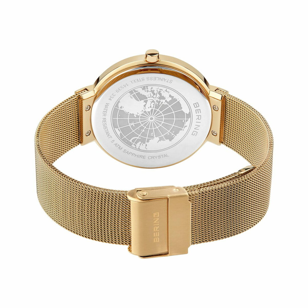 Bering Horloge Classic Goud Gepolijst/Geborsteld 14539-334 Dames