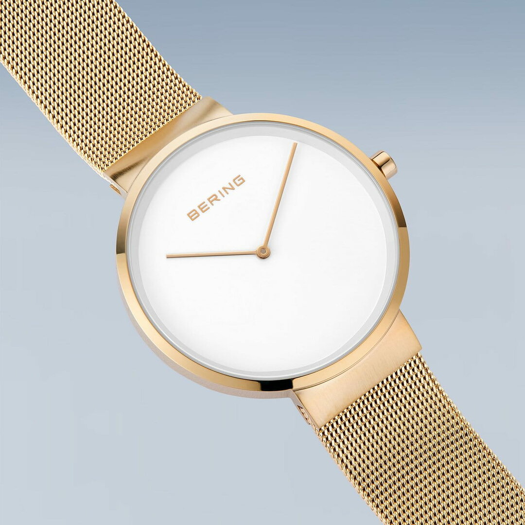 Bering Horloge Classic Goud Gepolijst/Geborsteld 14539-334 Dames