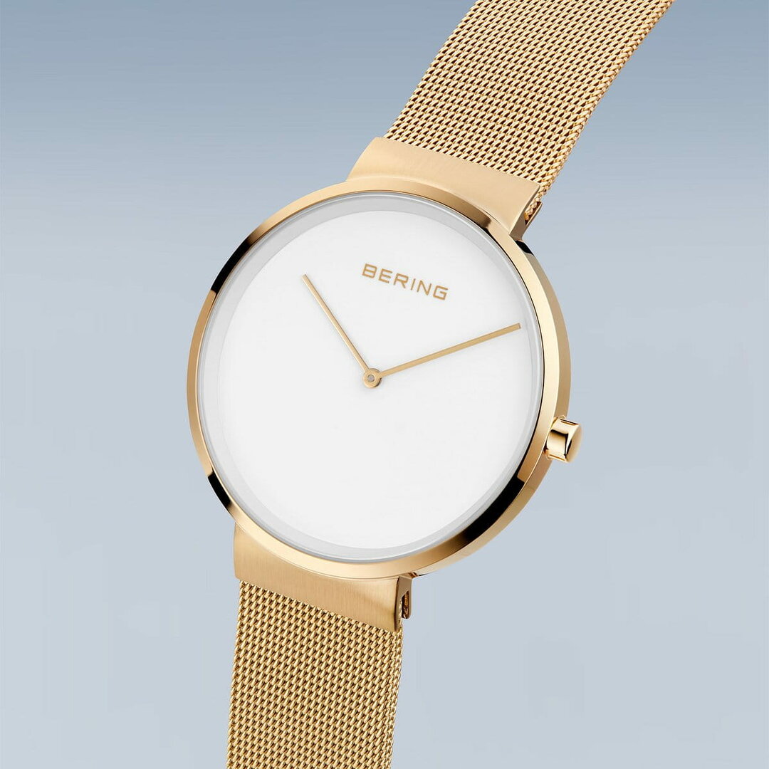 Buy Bering Watch Classic Gold Polished Brushed De Blaker exclusief