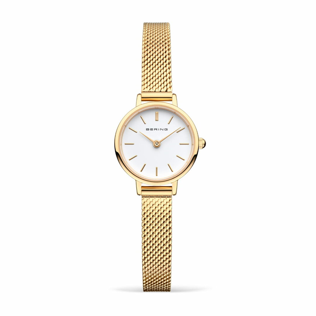Bering Horloge Classic Goud Gepolijst 11022-334 Dames
